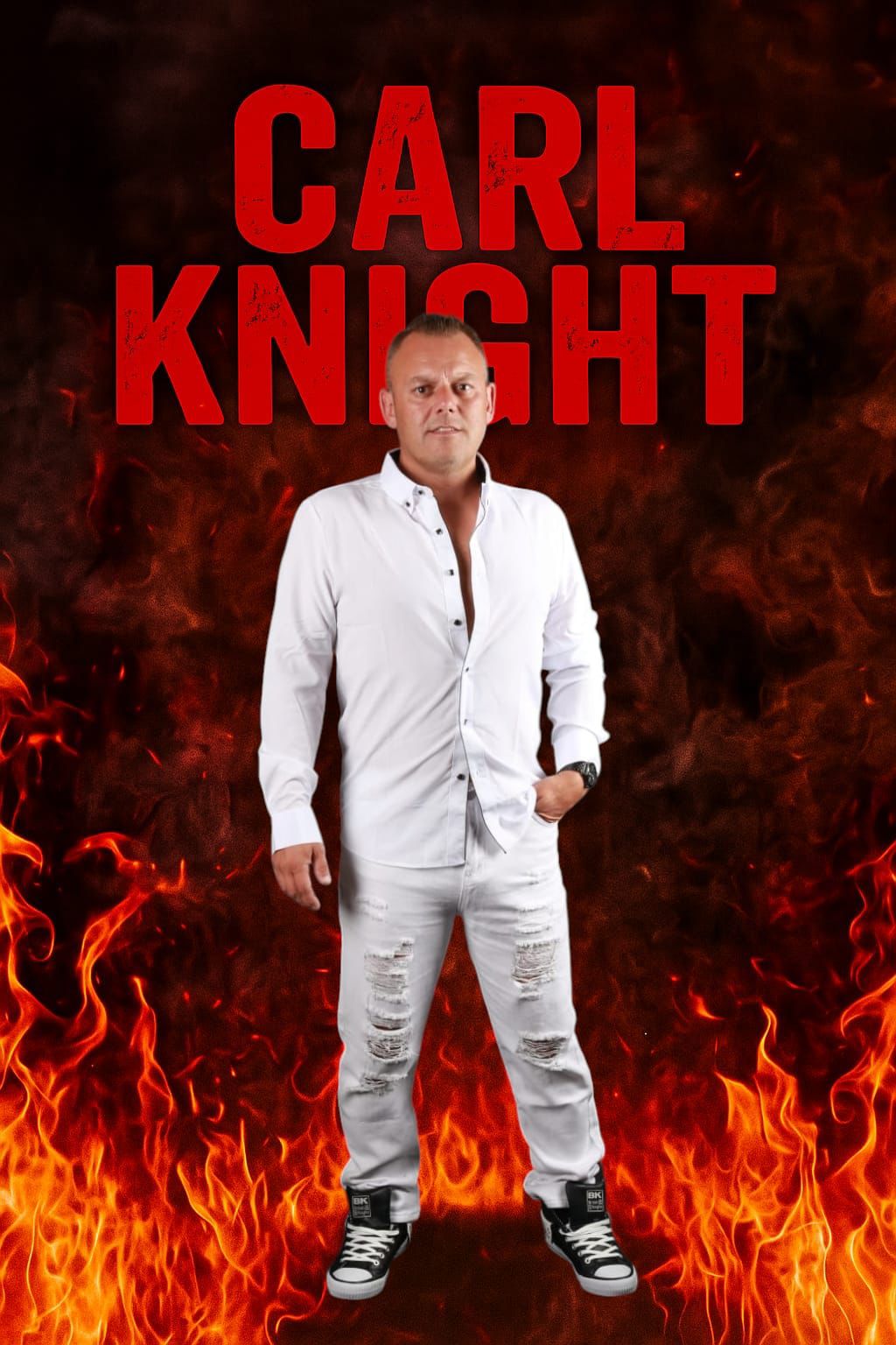 Carl Knight apearing at Morley Working Mens Club